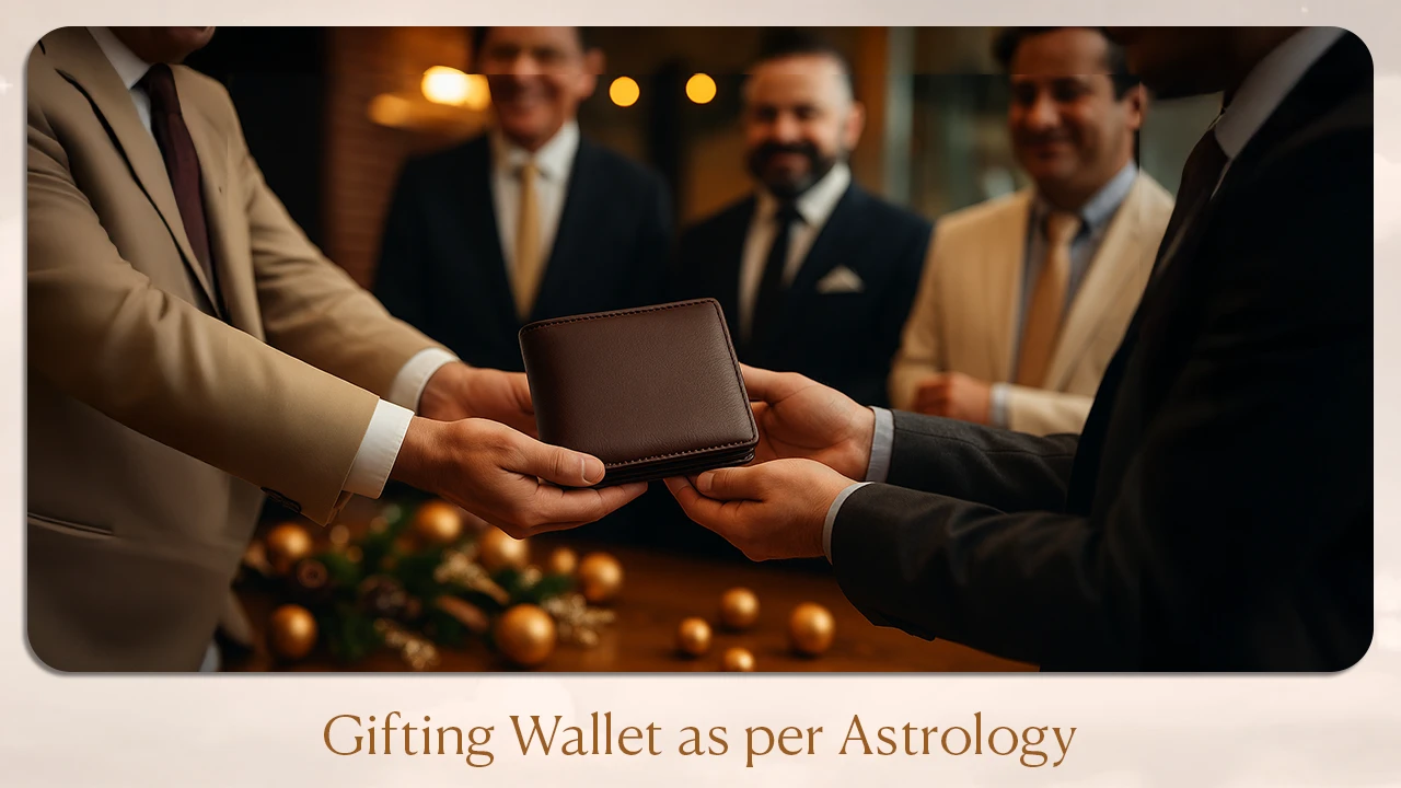 Gifting wallet as per astrology